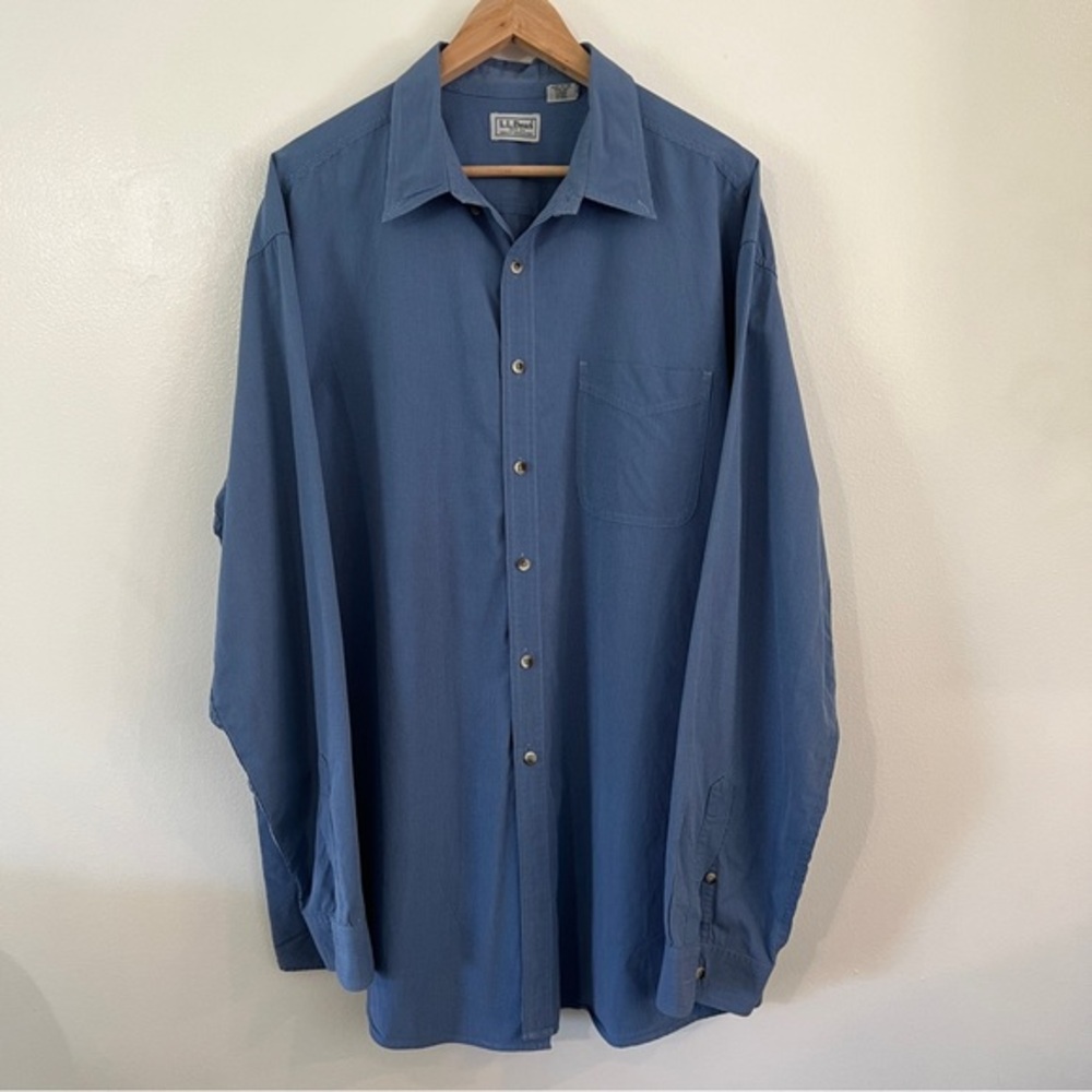 L.L.‎ Bean Cotton Mens XL Button Up